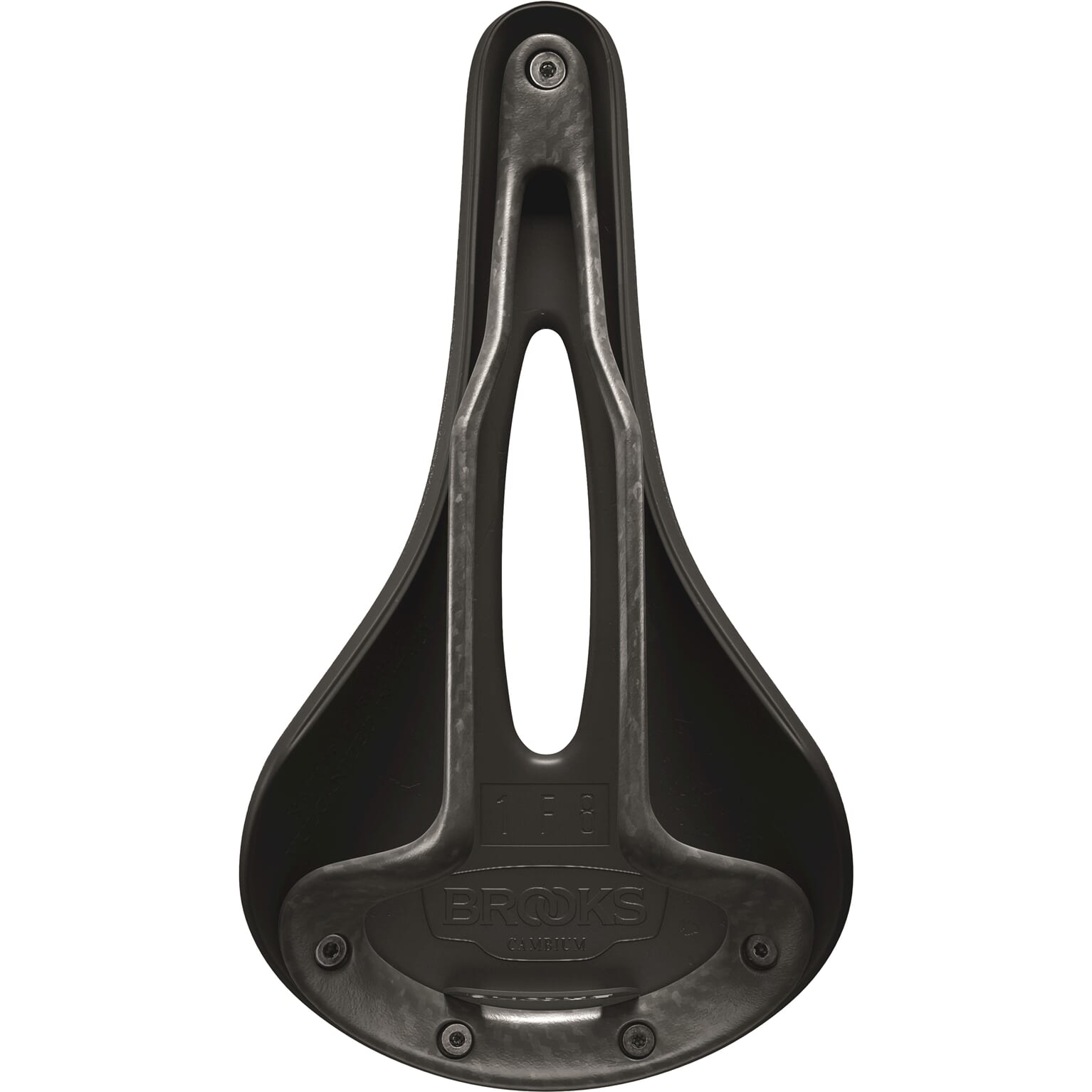 Brooks zadel C13 Carved Cambium All Weather 158 zwart
