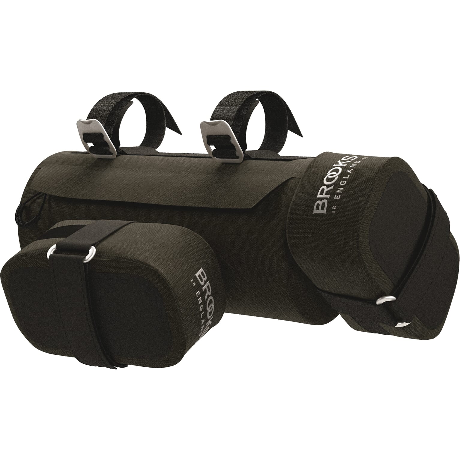 Brooks stuurtas Scape pouch mud groen