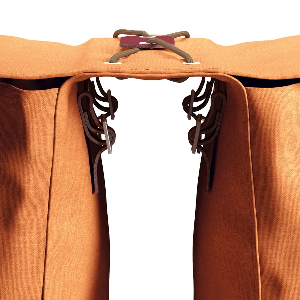 Brooks Bricklane Panniers Goosebeack/Maroon