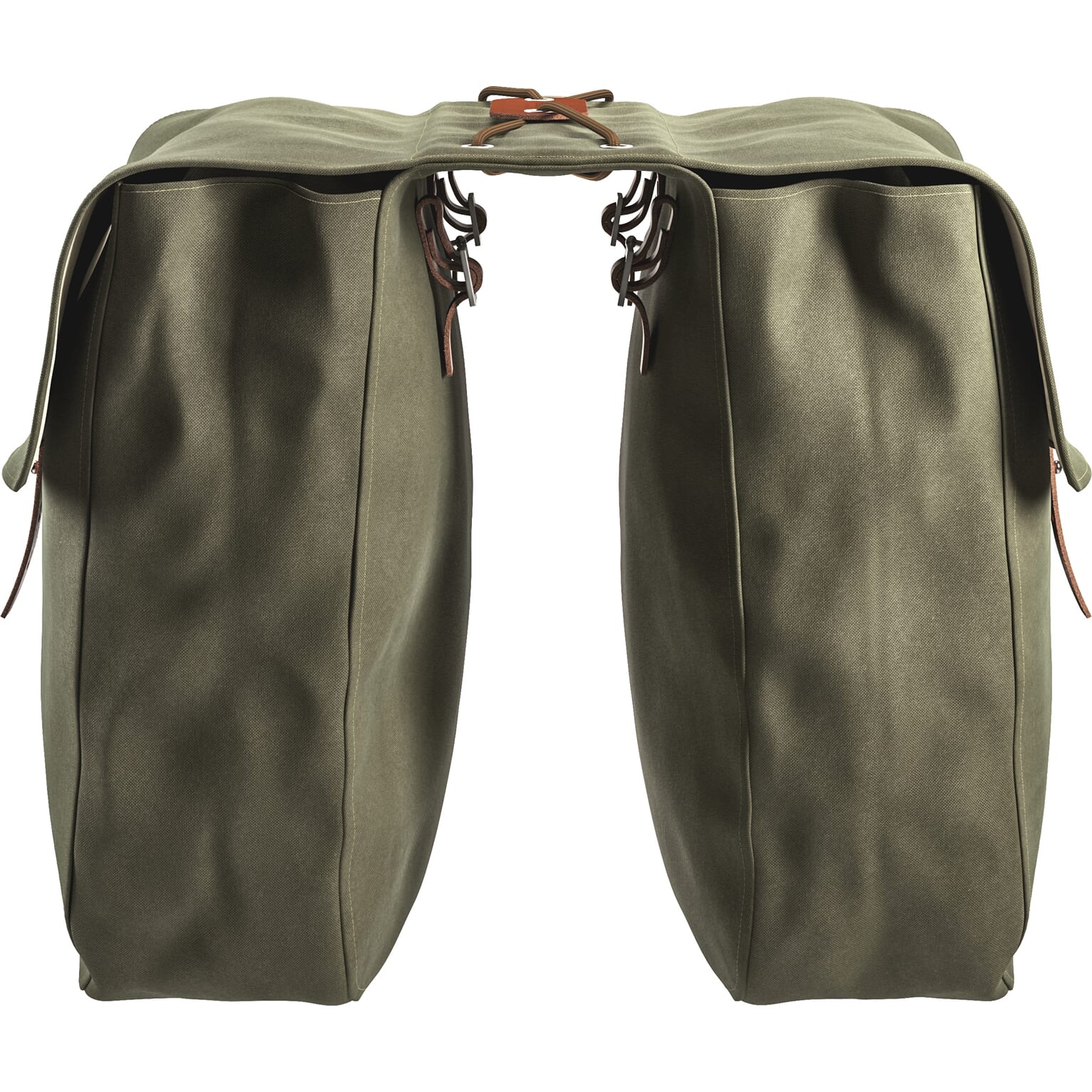 Brooks Bricklane Panniers Sage Green/Honey