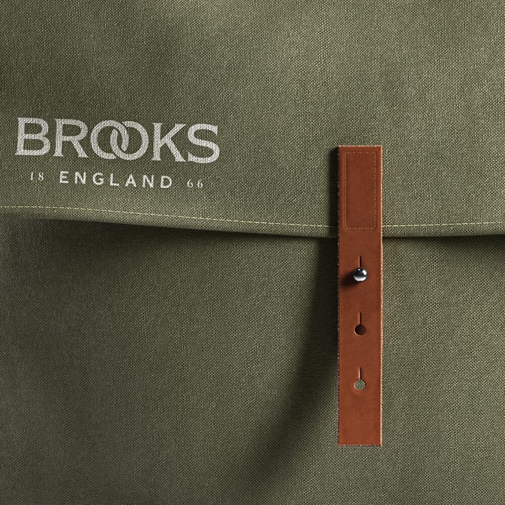 Brooks Bricklane Panniers Sage Green/Honey