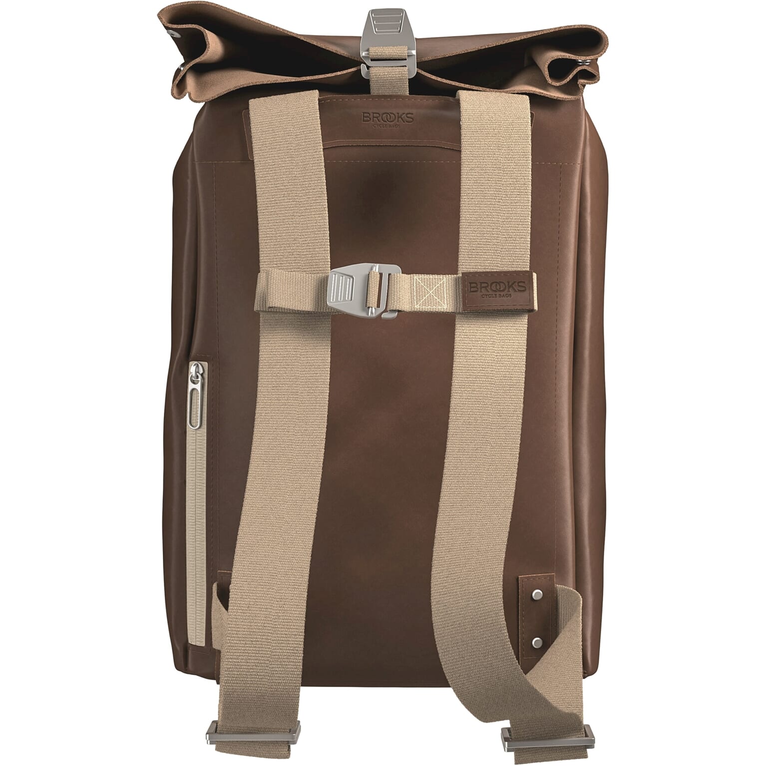 Brooks rugtas Pickwick M Leather bruin 26L