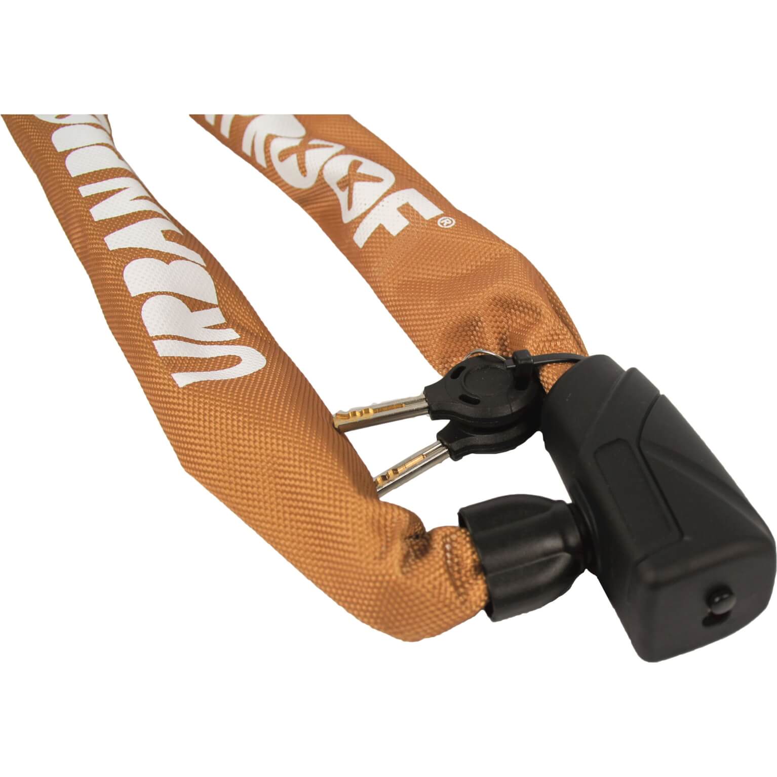 Urban Proof kettingslot 100/8 Recycled okergeel