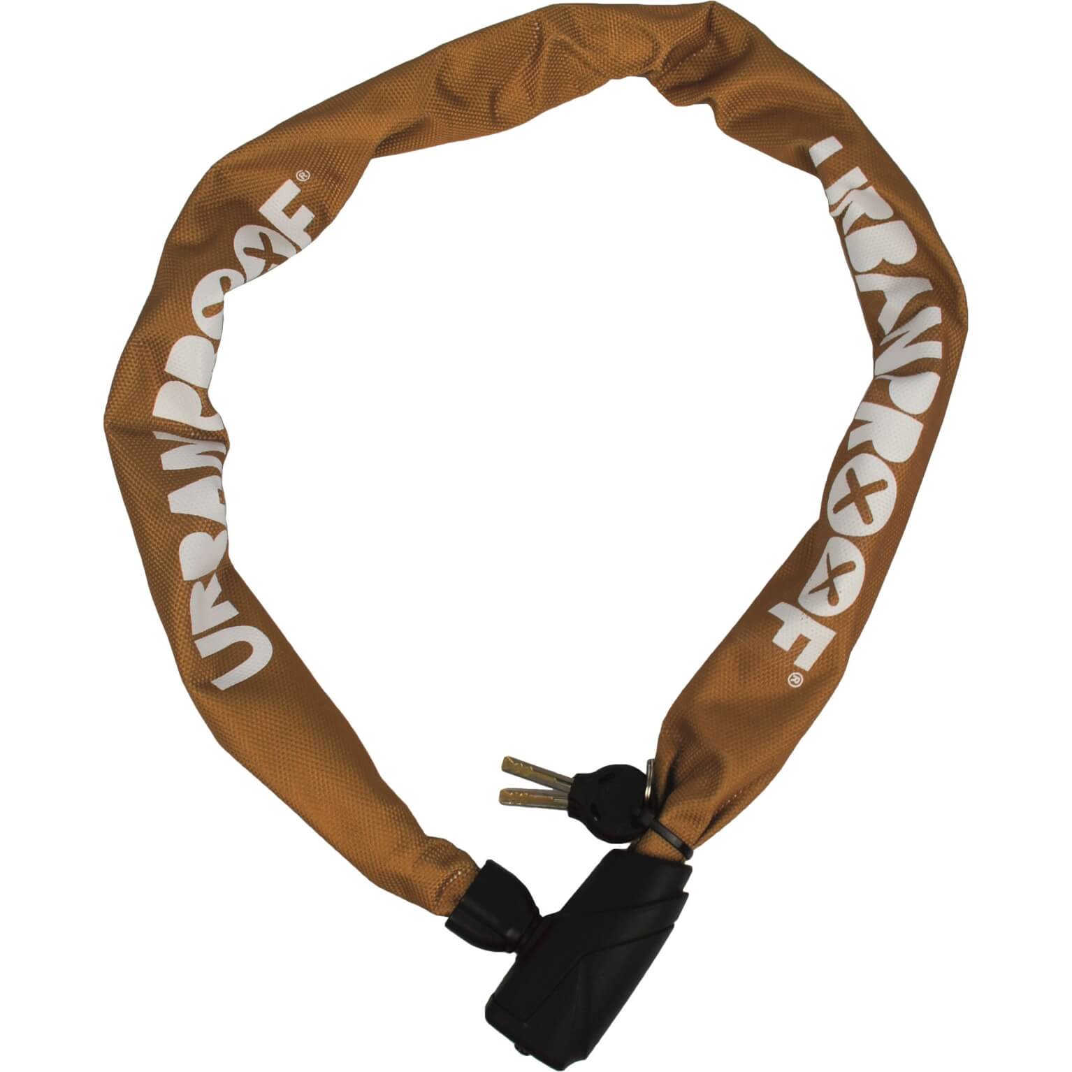 Urban Proof kettingslot 100/8 Recycled okergeel