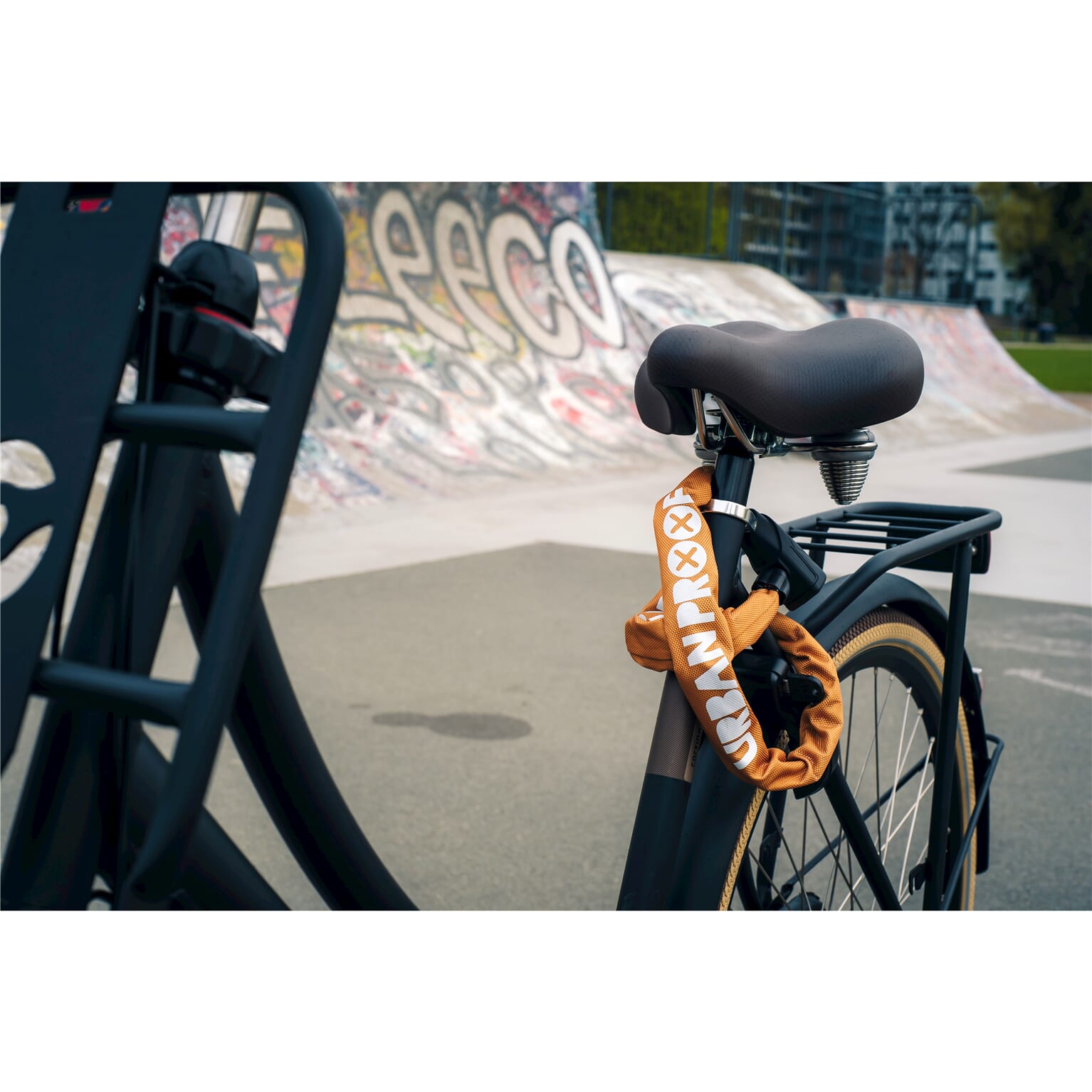 Urban Proof kettingslot 100/8 Recycled okergeel