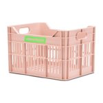 Urban Proof fietskrat 15L pastel pink Recycled 30x22x19cm