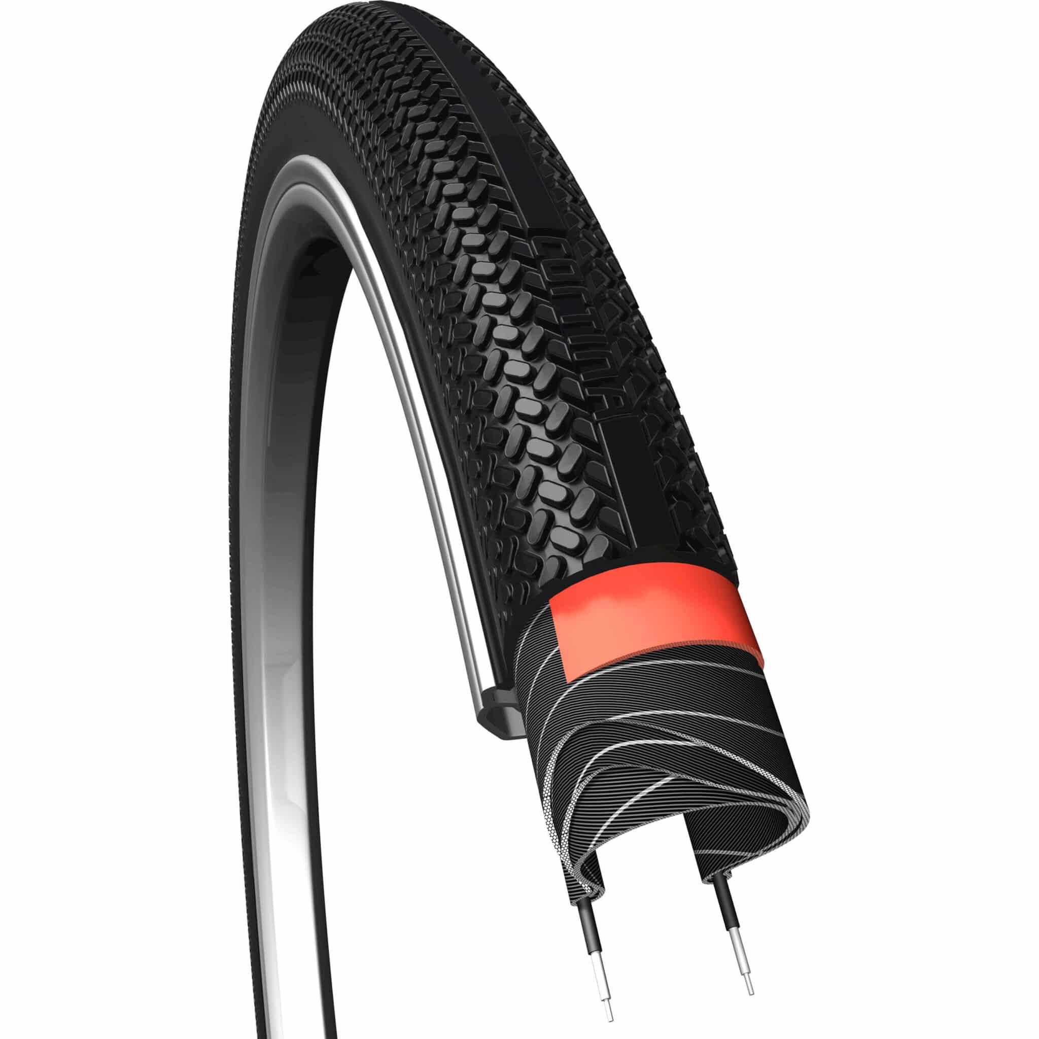 Cort buitenband 28x1.75 Canberra R zwart