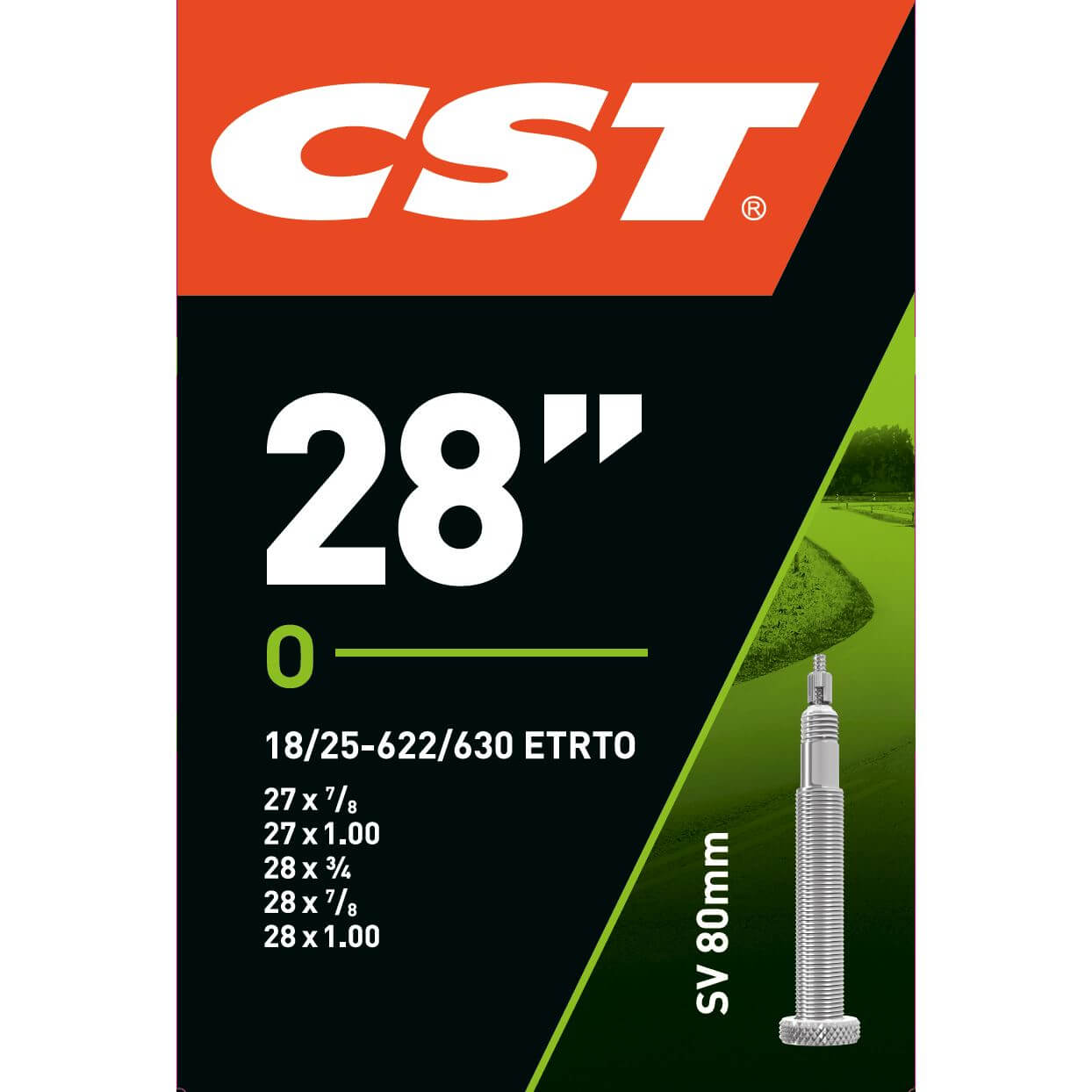 CST binnenband 28 x 3/4 - 1.00 fv 80mm