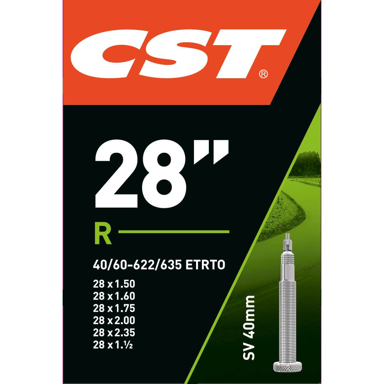 CST binnenband 28 x 1.50 - 2.35 fv 40mm