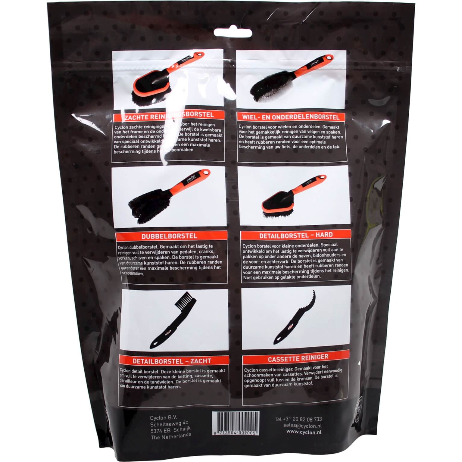 Cyclon borstel set
