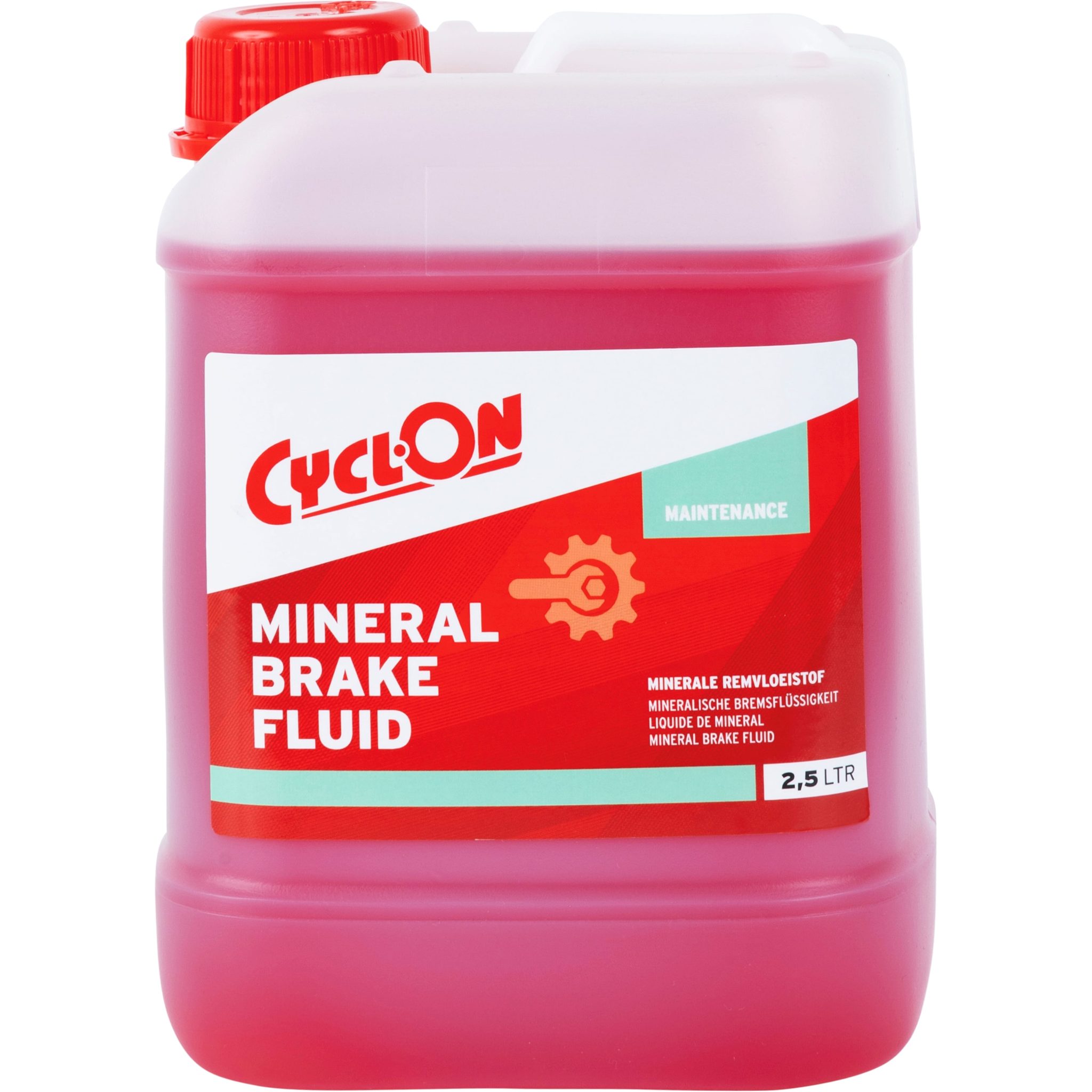 CyclOn remvloeistof Mineral Brake fluid can 2,5 liter