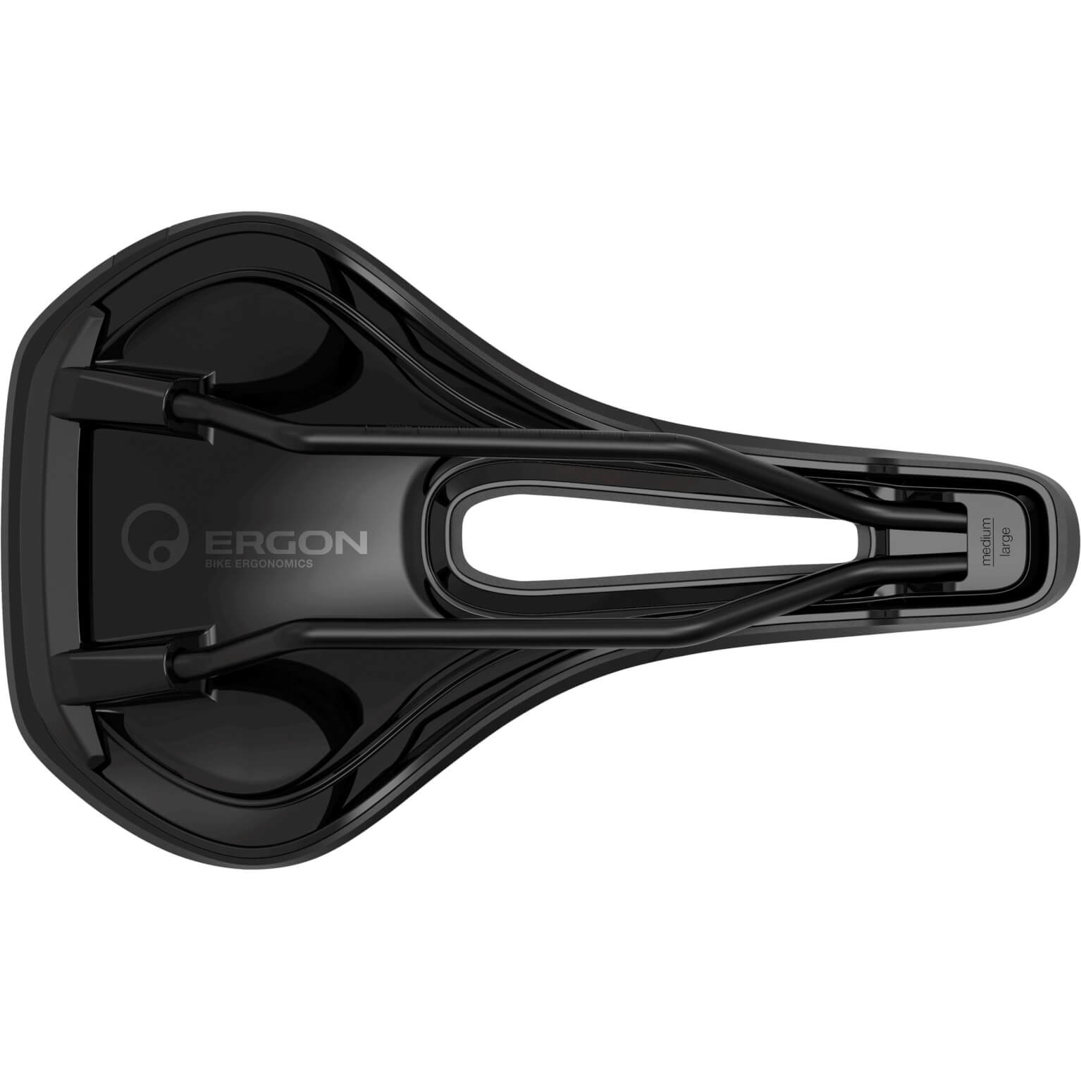 Ergon zadel SMC M/L dames zwart