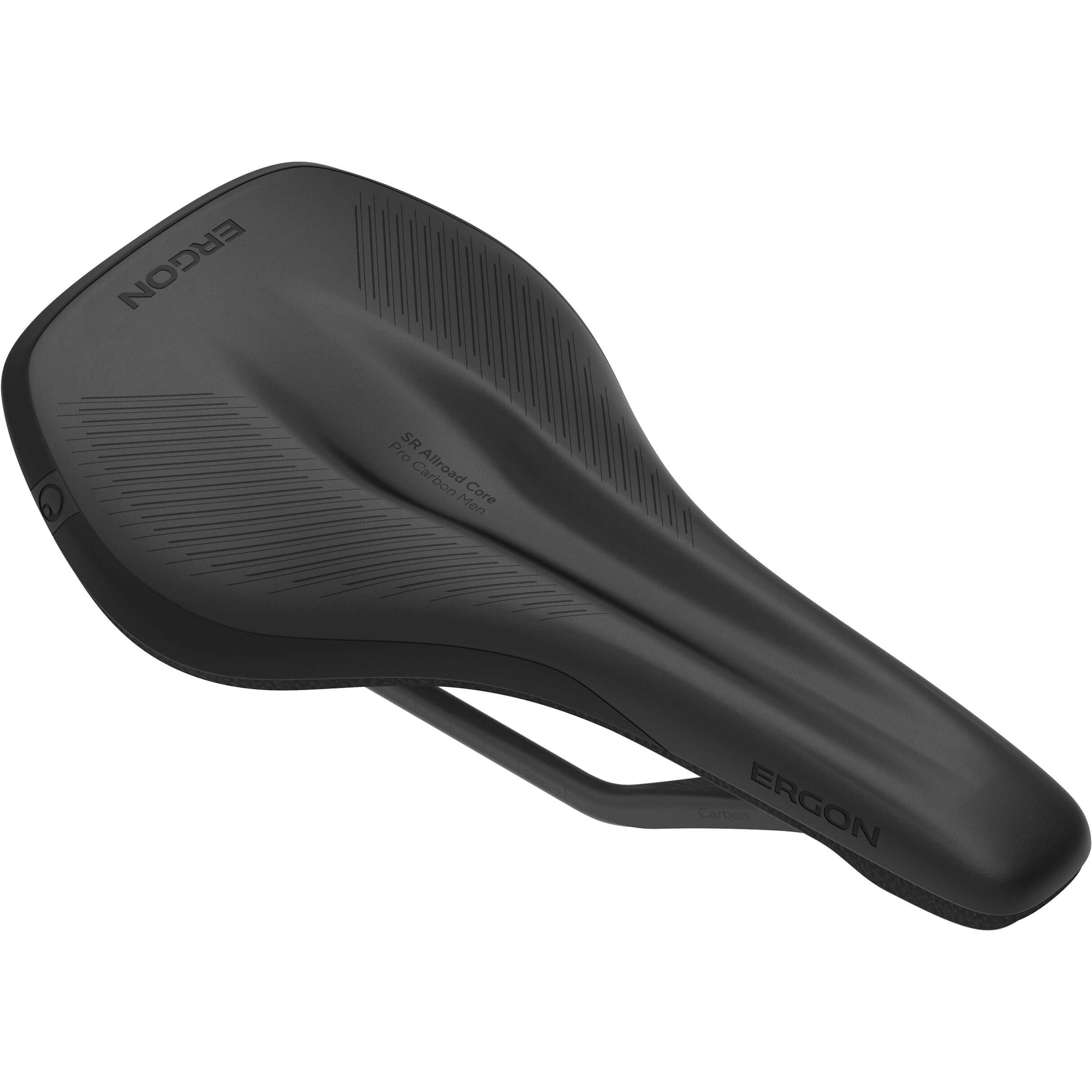 パーツ ERGON SR ALLROAD CORE PRO Carbon Men S/M Ergon zadel SR Allroad Core Pro Carbon Men S/M stealth - BikeBudget.nl