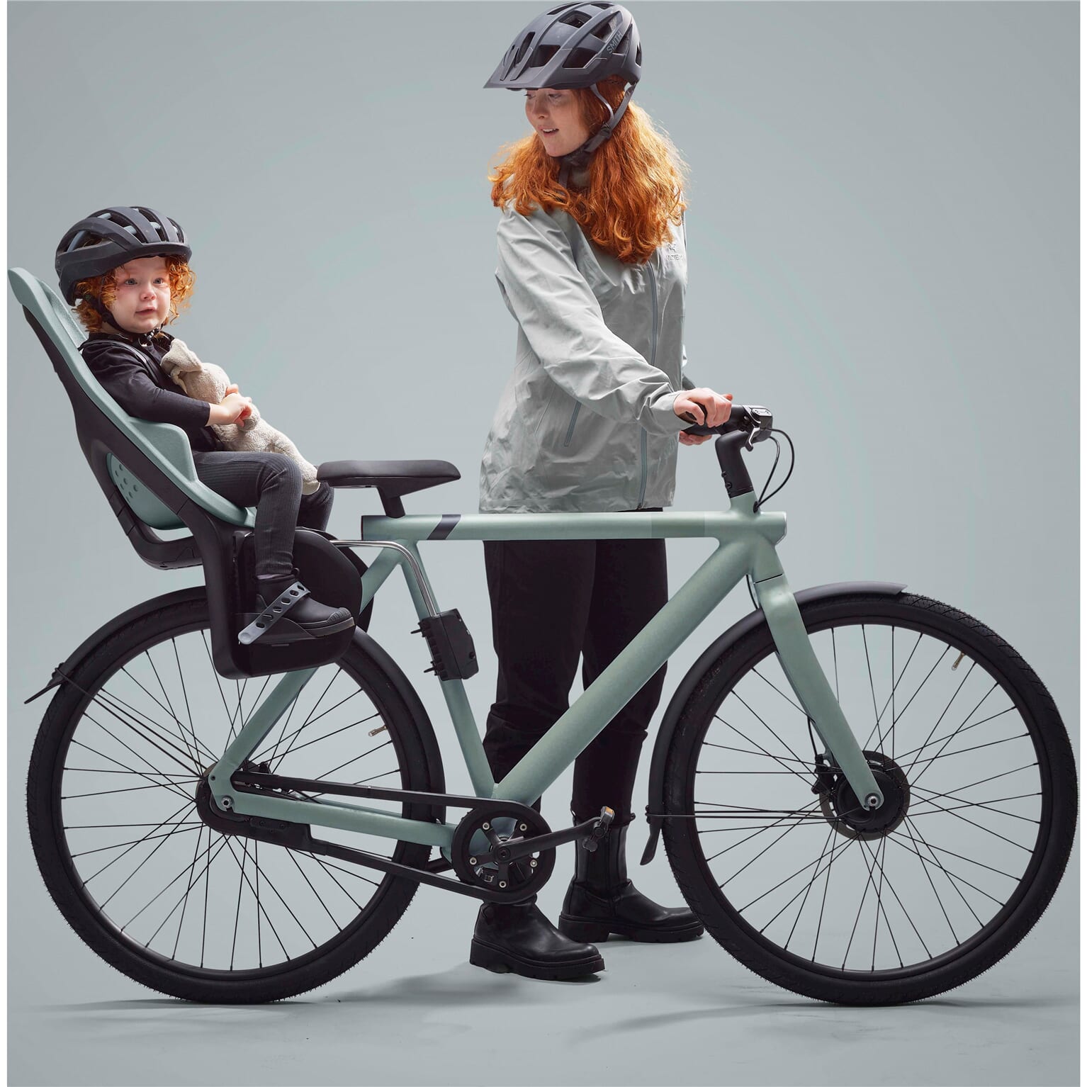 Thule achterzitje Yepp 2 Maxi frame bevestiging Agave