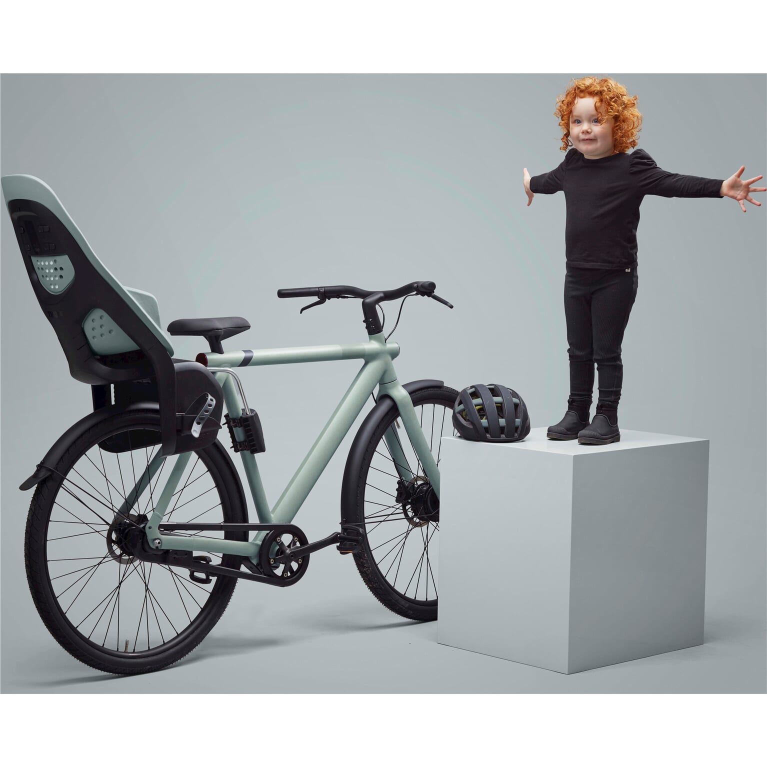 Thule achterzitje Yepp 2 Maxi frame bevestiging Agave