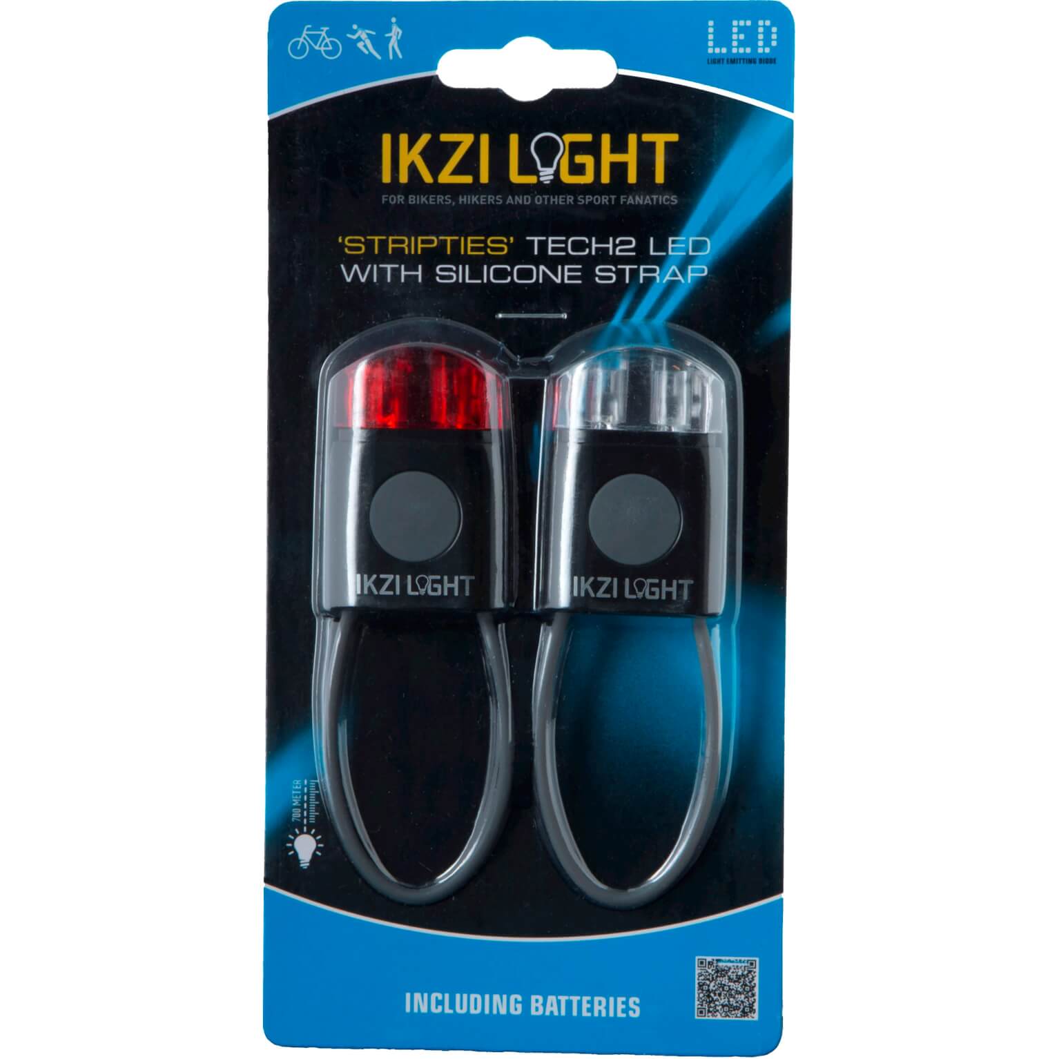 IKZI verl set mini Stripties led zwart