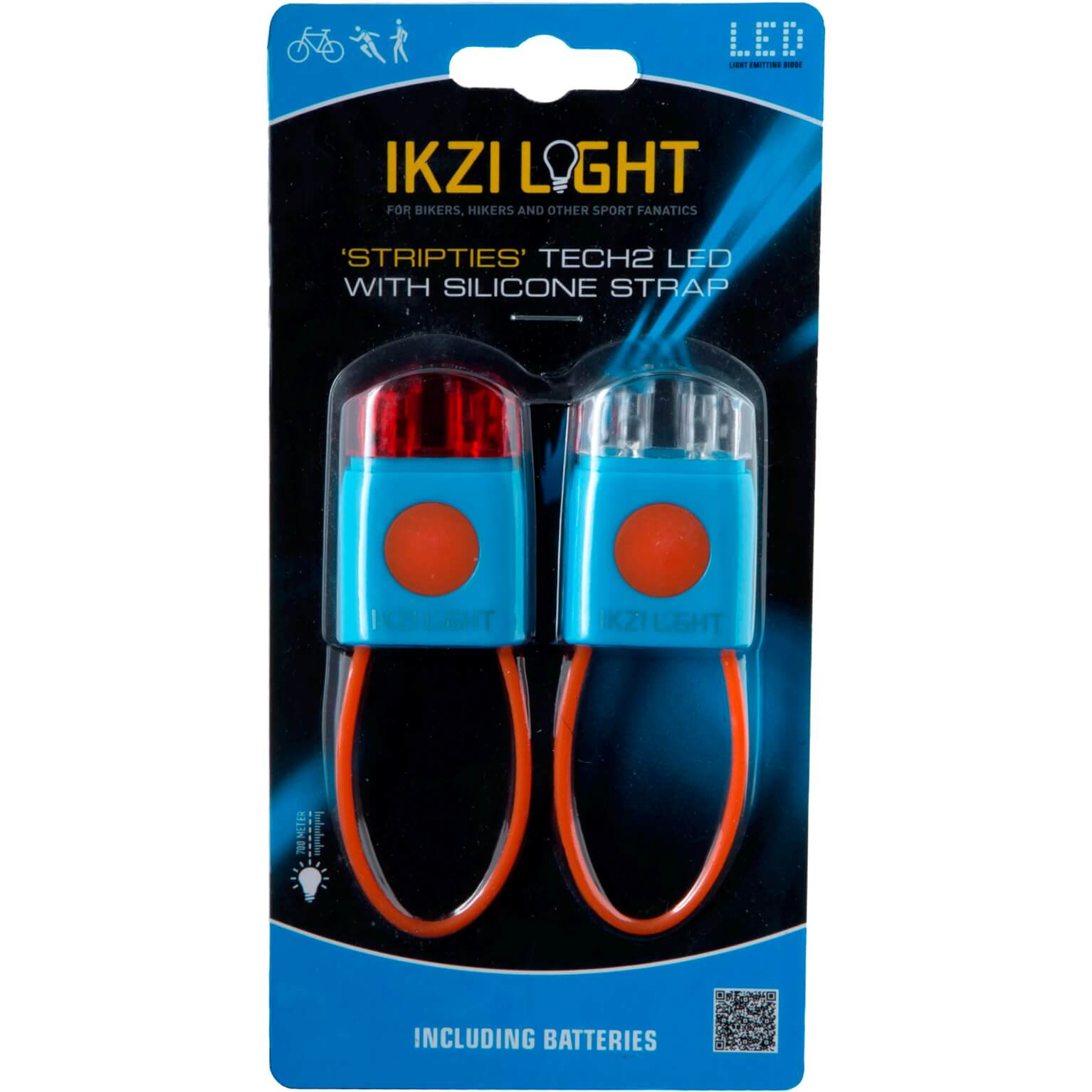 IKZI verl set mini Stripties led blauw