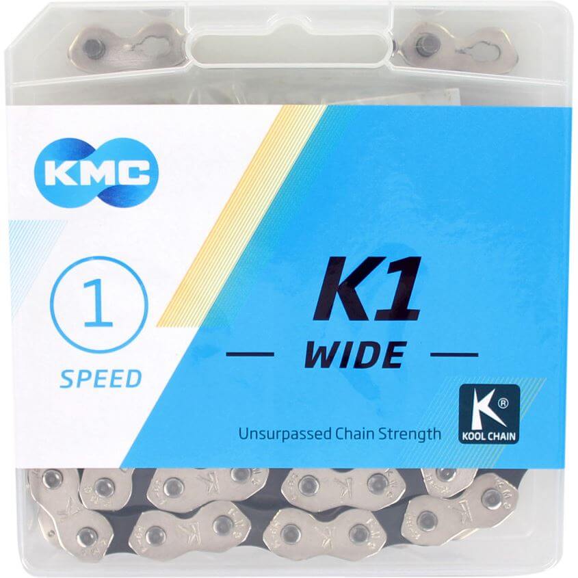 KMC kett K1 silver/black