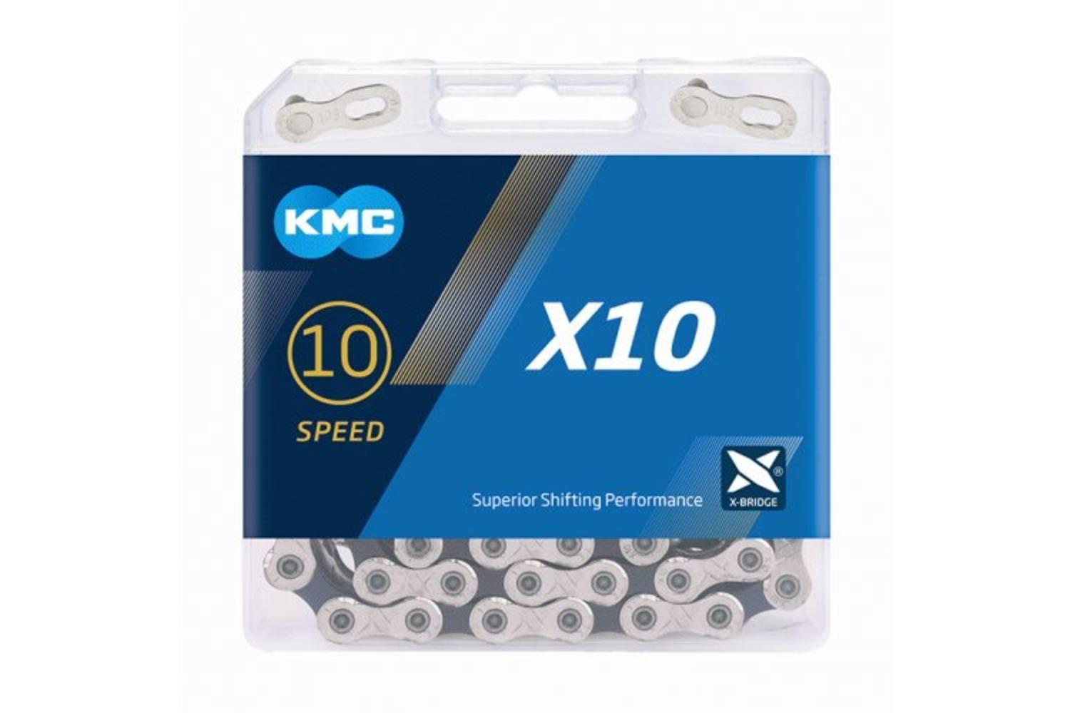 KMC kett X10 silver/black 122s