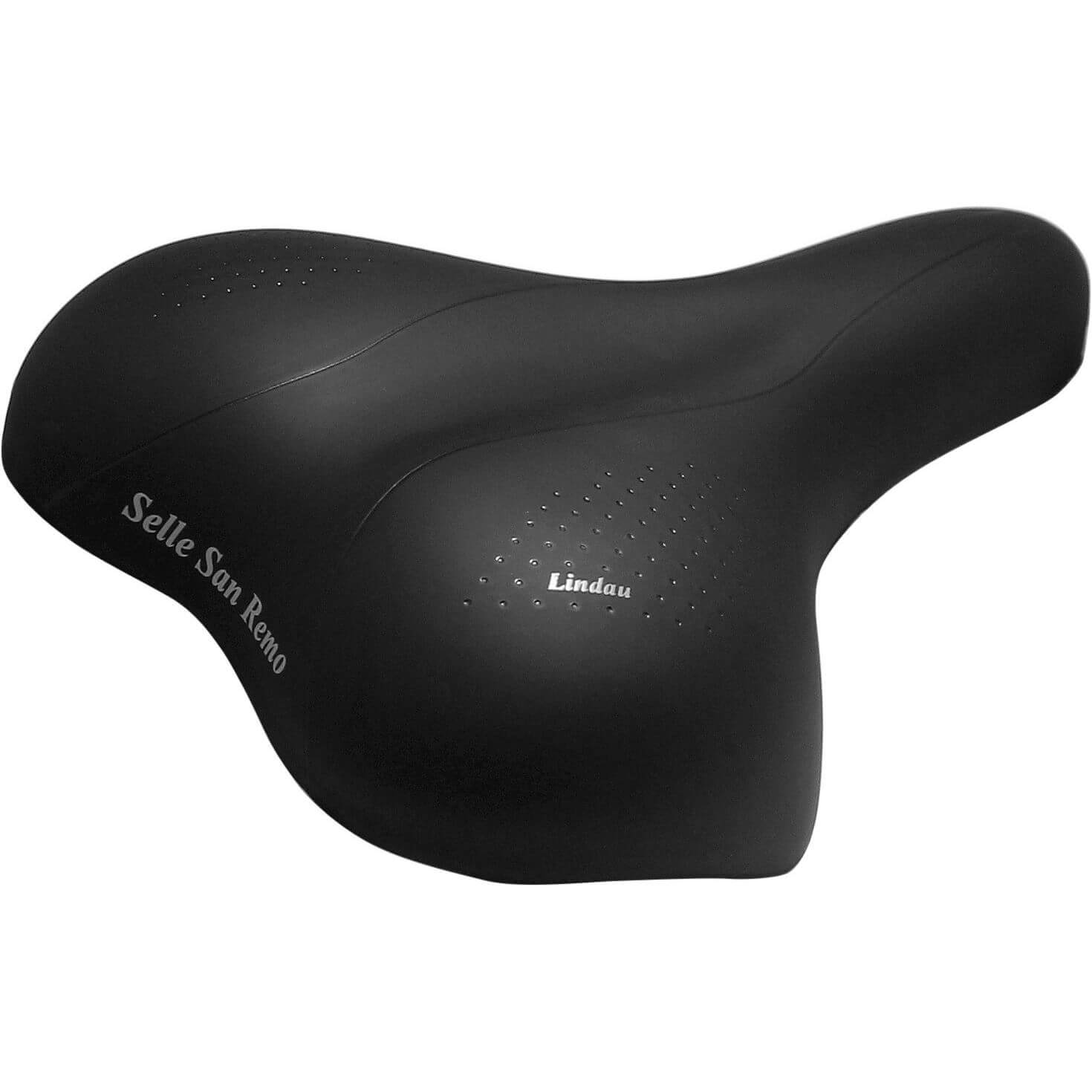 Selle San Remo zadel Lindau Unisex zwart