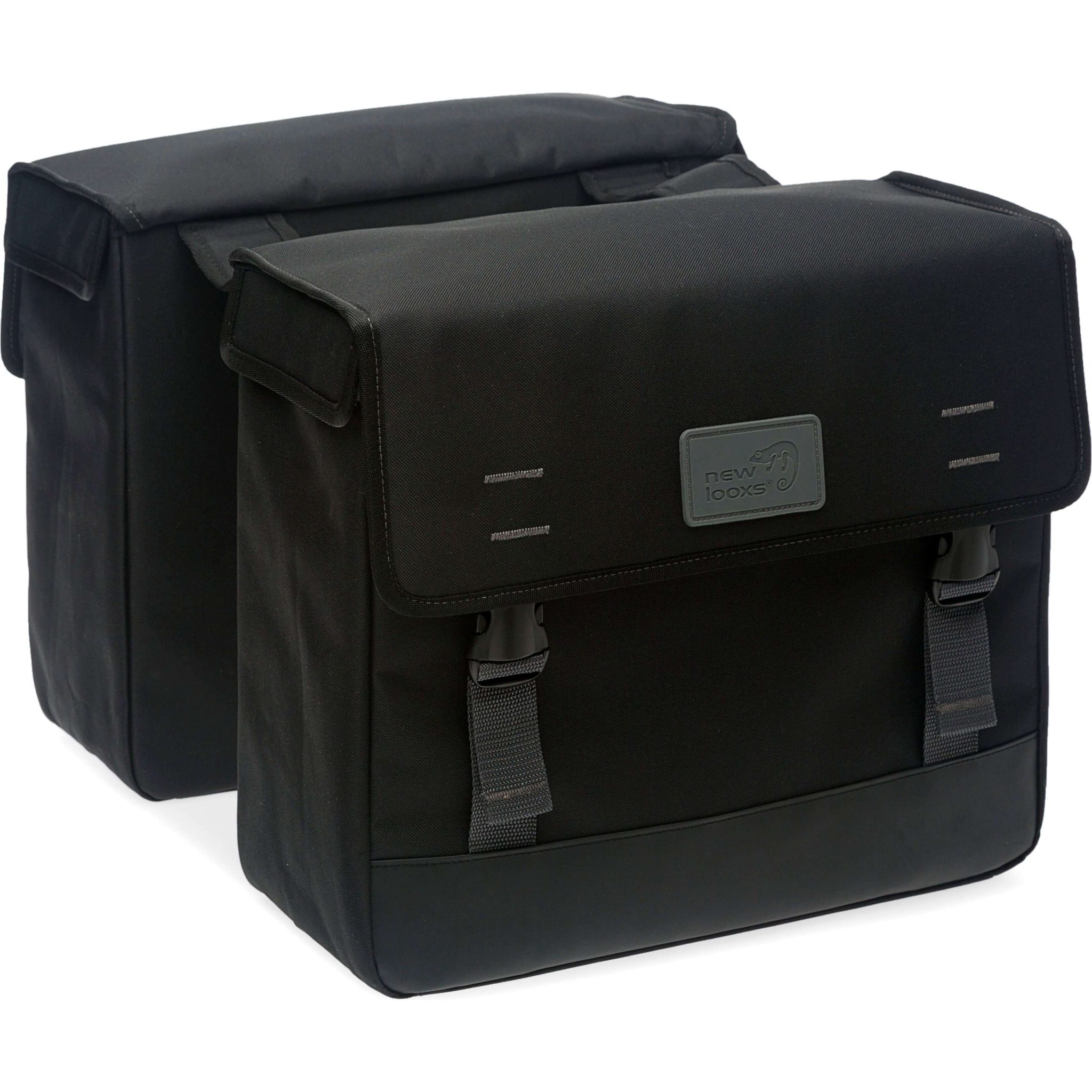 New Looxs fietstas dubbel Origin zwart 39L