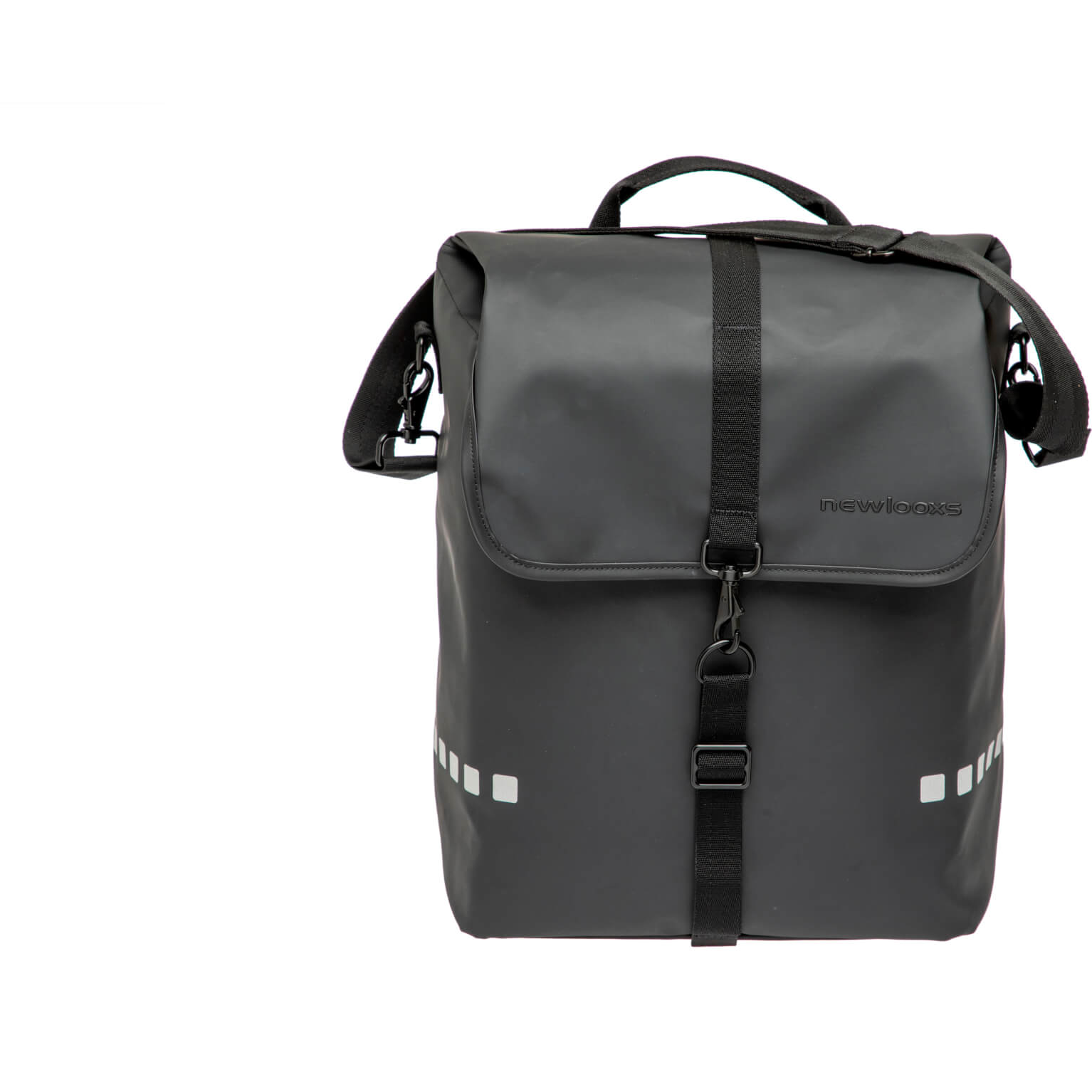 New looxs fietstas enkel Odense zwart 17,5L