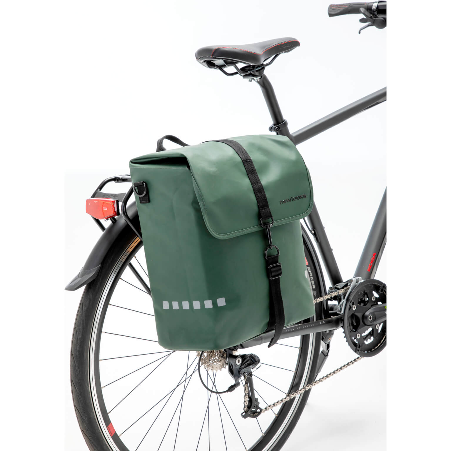 New looxs fietstas enkel Odense groen 17,5L