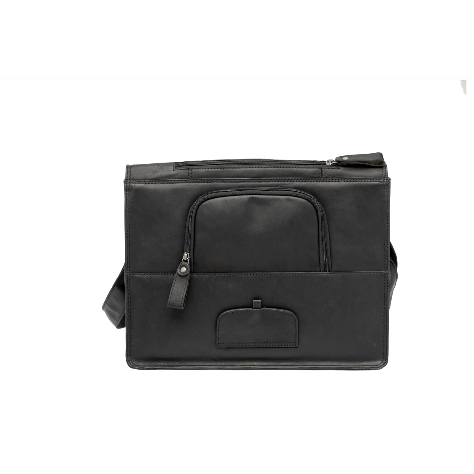 New Looxs laptoptas Fellini leer zwart 19L 15 inch