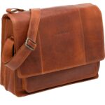 New Looxs laptoptas Fellini leer cognac 19L 15 inch