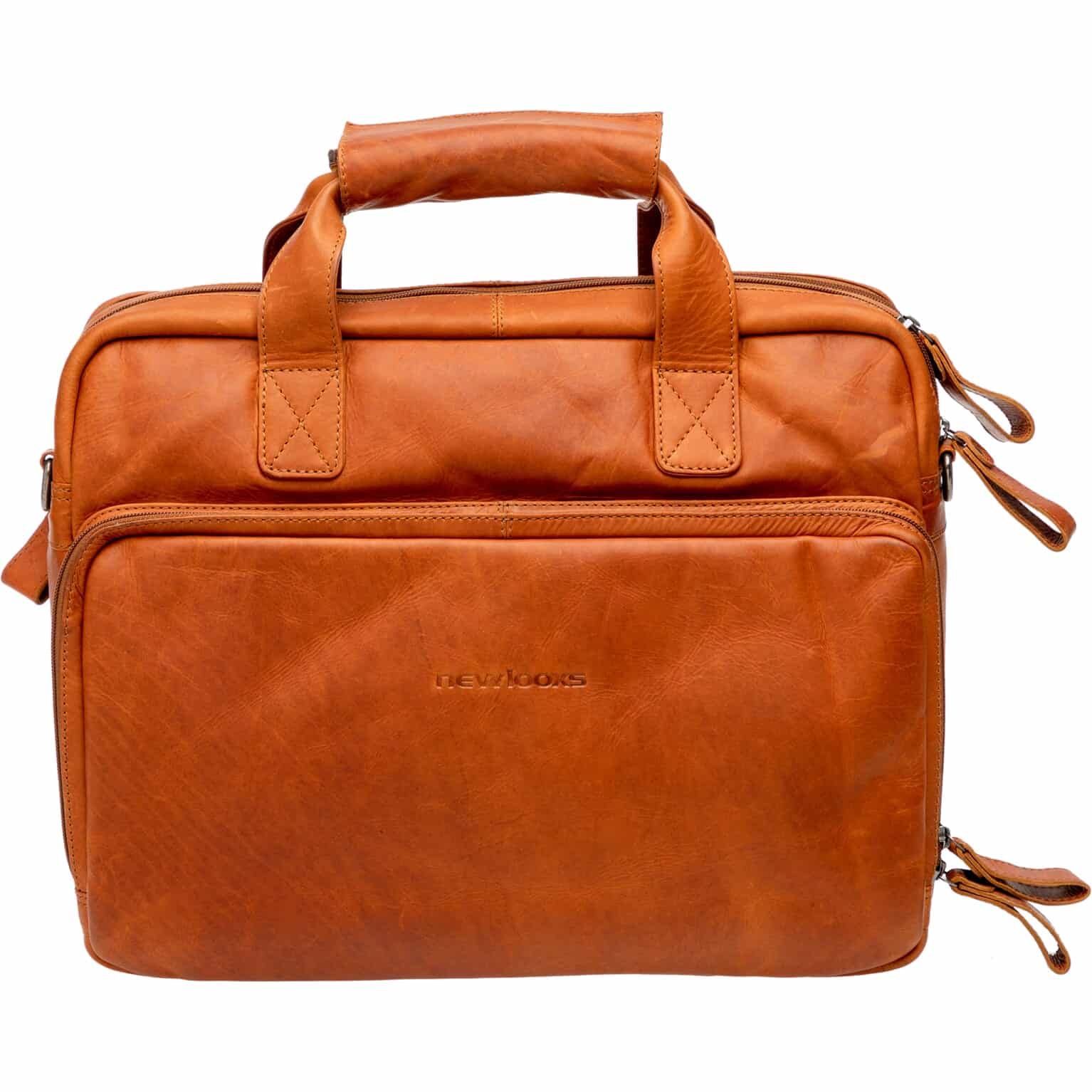 New Looxs laptoptas Cali leer cognac 17L 15 inch