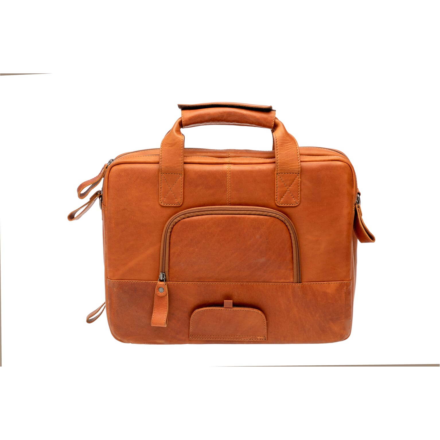 New Looxs laptoptas Cali leer cognac 17L 15 inch