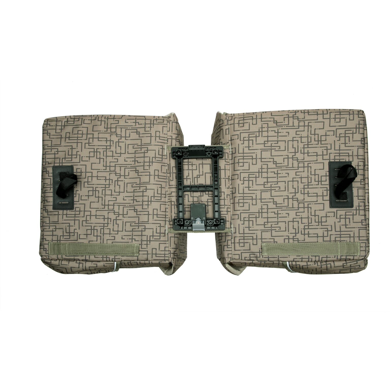 New Looxs fietstas dubbel Mondi Joy Ivy walnoot MIK 38L