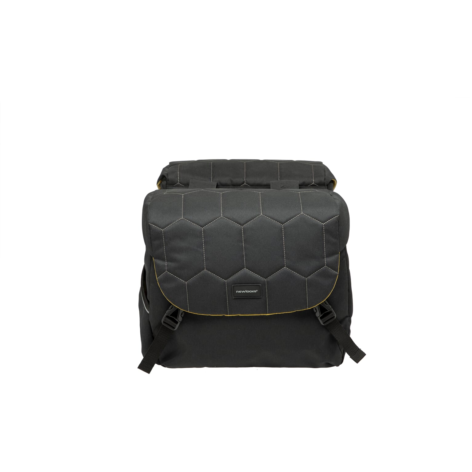 New Looxs fietstas dubbel Mondi Joy Quilted zwart 38L