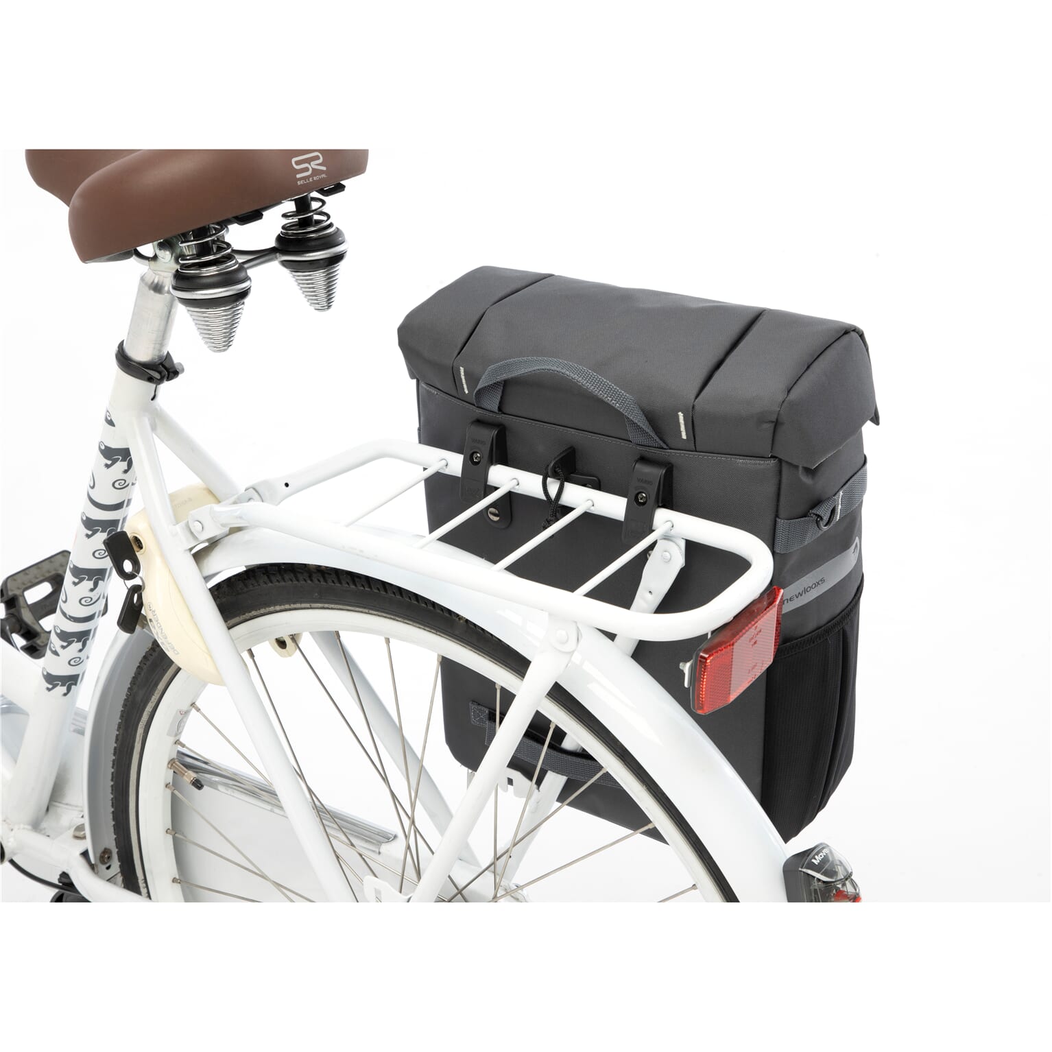 New Looxs fietstas Vigo single grey