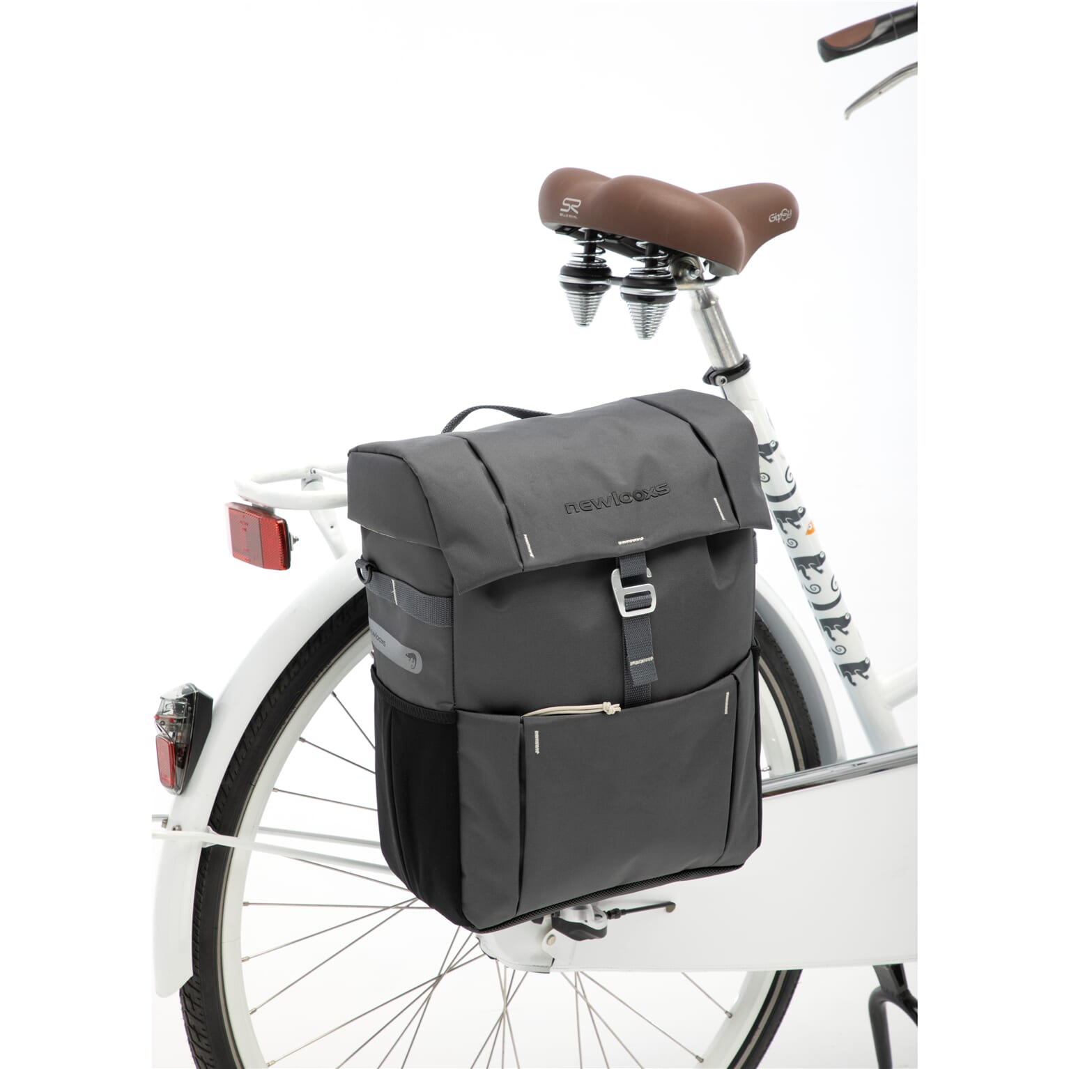 New Looxs fietstas Vigo single grey