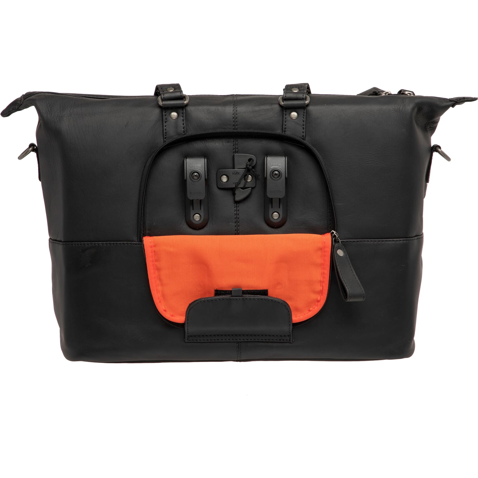 New Looxs leren laptop fietstas Verla zwart 21 liter