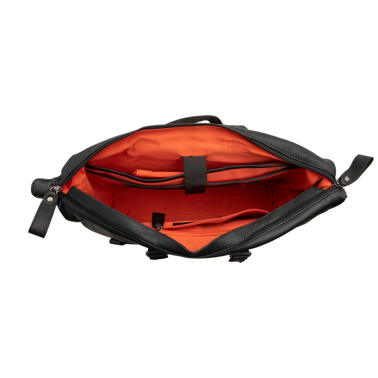 New Looxs leren laptop fietstas Verla zwart 21 liter