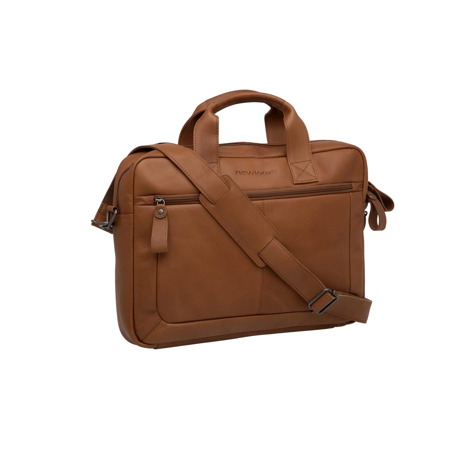 New Looxs laptoptas Luko leer cognac 7.5L 15 inch