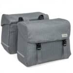 New Looxs fietstas dubbel Mondi Joy Nima grijs 38L