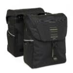 New Looxs fietstas dubbel Vigo zwart groen 20L New Looxs fietstas dubbel Vigo zwart groen 20L