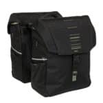 New Looxs fietstas dubbel Vigo zwart groen Racktime2 40L