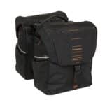 New Looxs fietstas dubbel Vigo zwart oranje Racktime2 40L