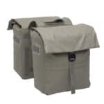 New Looxs fietstas dubbel Leeds taupe 38L