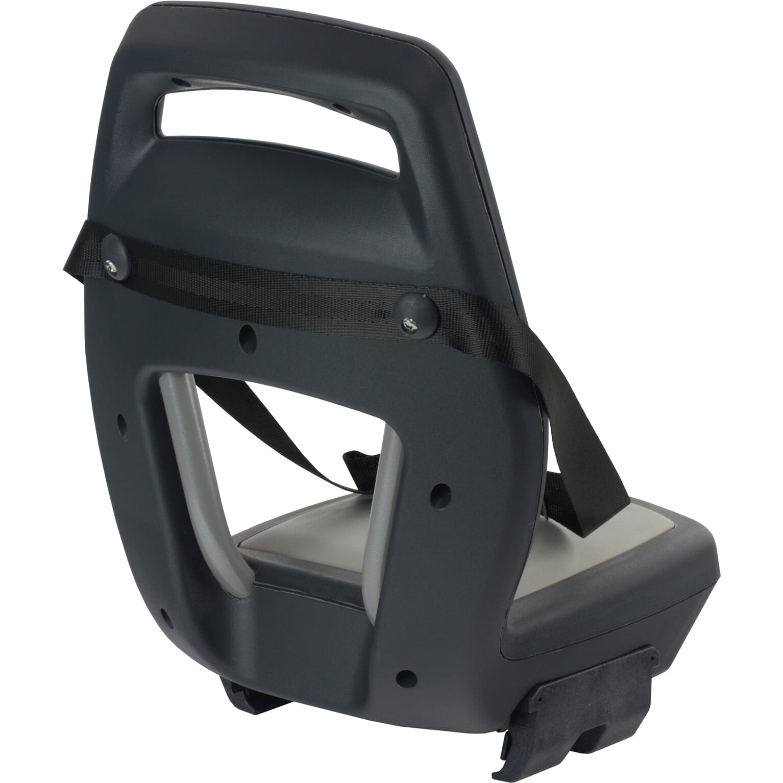 Qibbel achterzitje Junior 6+ Granite grijs - antraciet/grijs