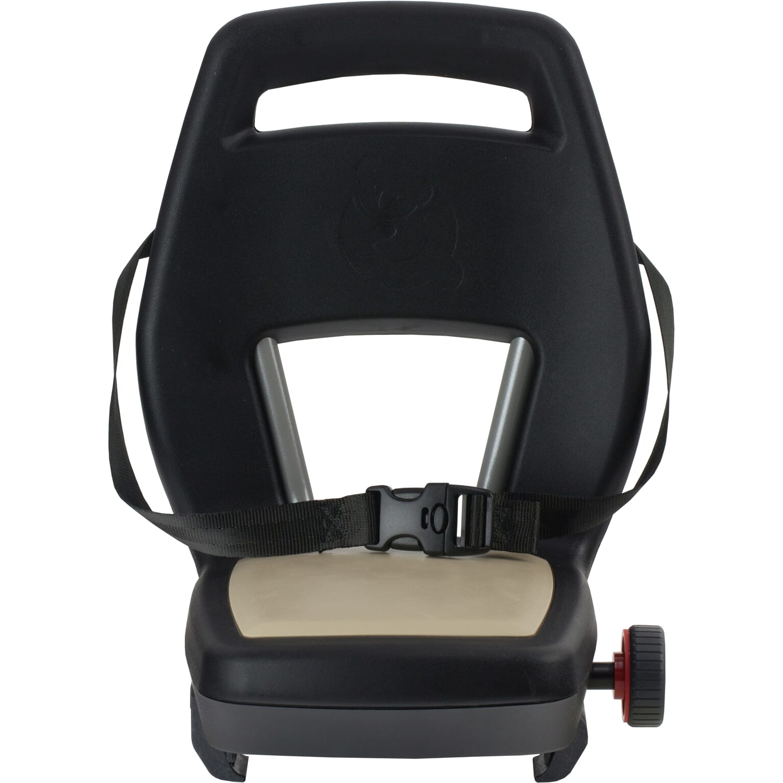 Qibbel achterzitje Junior 6+ drager bevestiging zwart/khaki