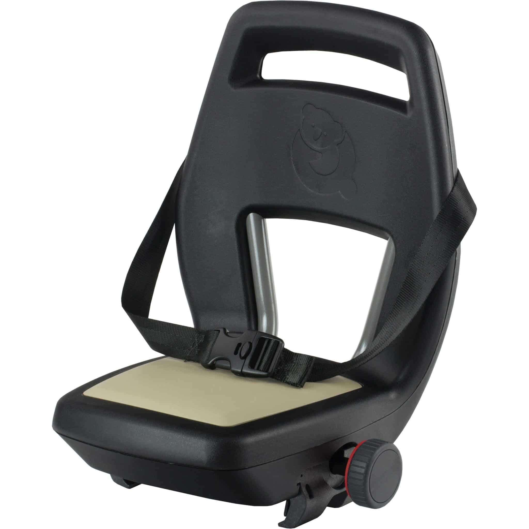 Qibbel achterzitje Junior 6+ drager bevestiging zwart/khaki