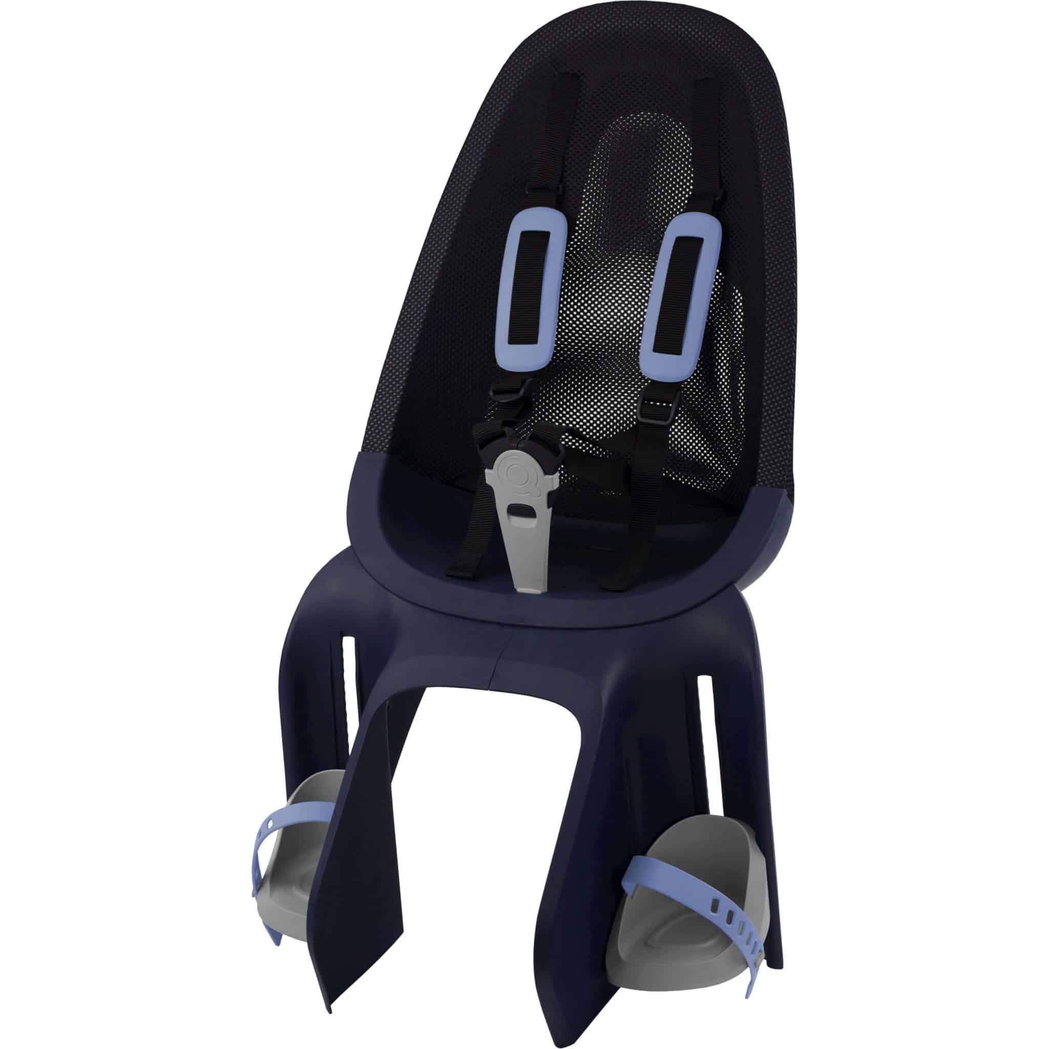 Qibbel achterzitje Air drager bevestiging denim Blauw