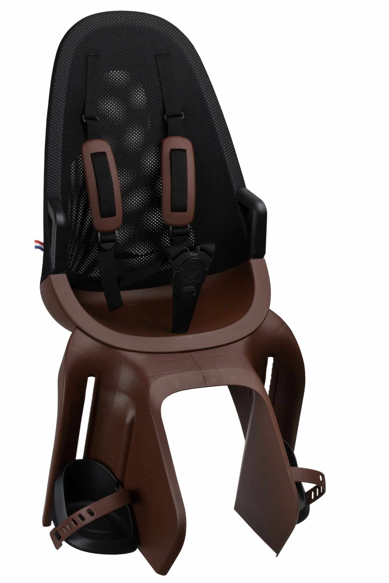 Qibbel achterzitje Air drager bevestiging bruin/zwart