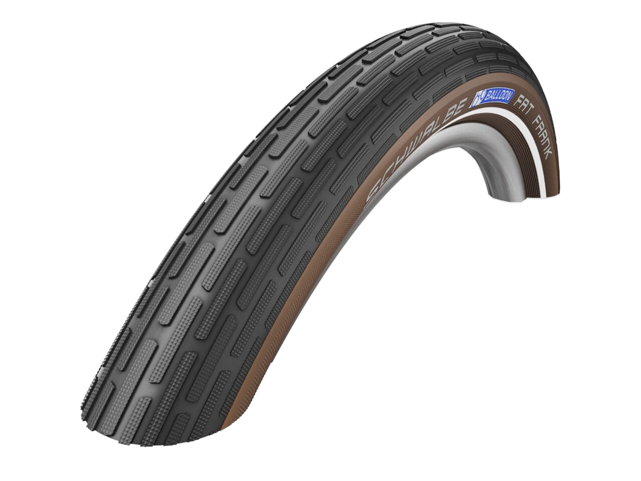 Schwalbe Buitenband 28x2.00 Fat Frank R Zwart/Coffee