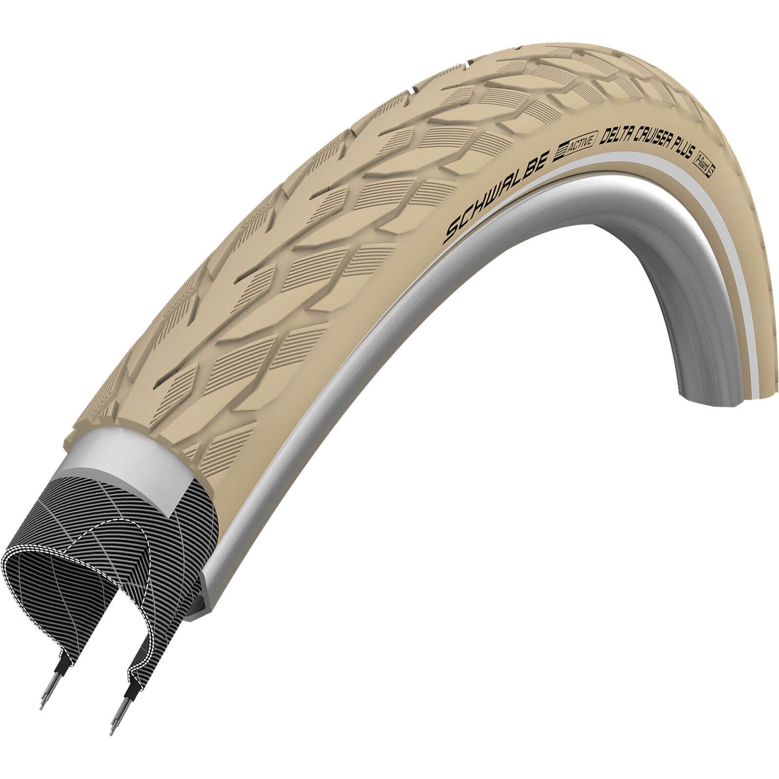 Schwalbe Buitenband 28x1.40/37-622 Delta plus R - Creme
